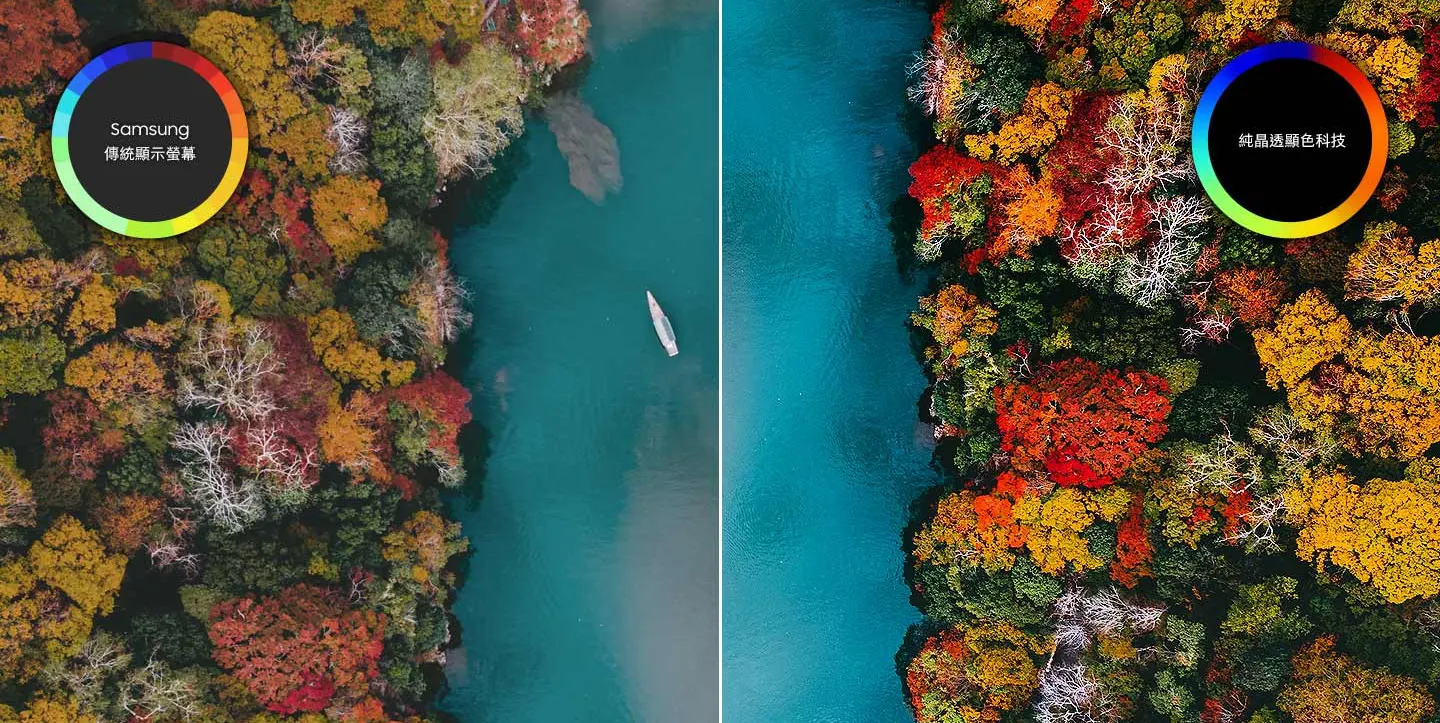 純晶透顯色科技